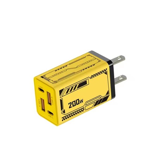 Cargador multipuerto Gan 200W doble PD USB para Samsung iPhone cargador carga rápida - Imagen 4 de 6