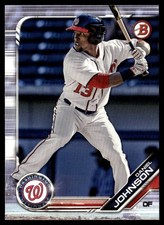 2019 Bowman Prospects Daniel Johnson Washington Nationals #BP-22