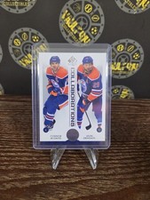 2023-24 SP Authentic Collaborations #C1 Connor McDavid / Leon Draisaitl OILERS