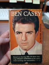 Ben Casey William Johnston 1962 Vincent Edwards TV Medical Drama Paperback VG