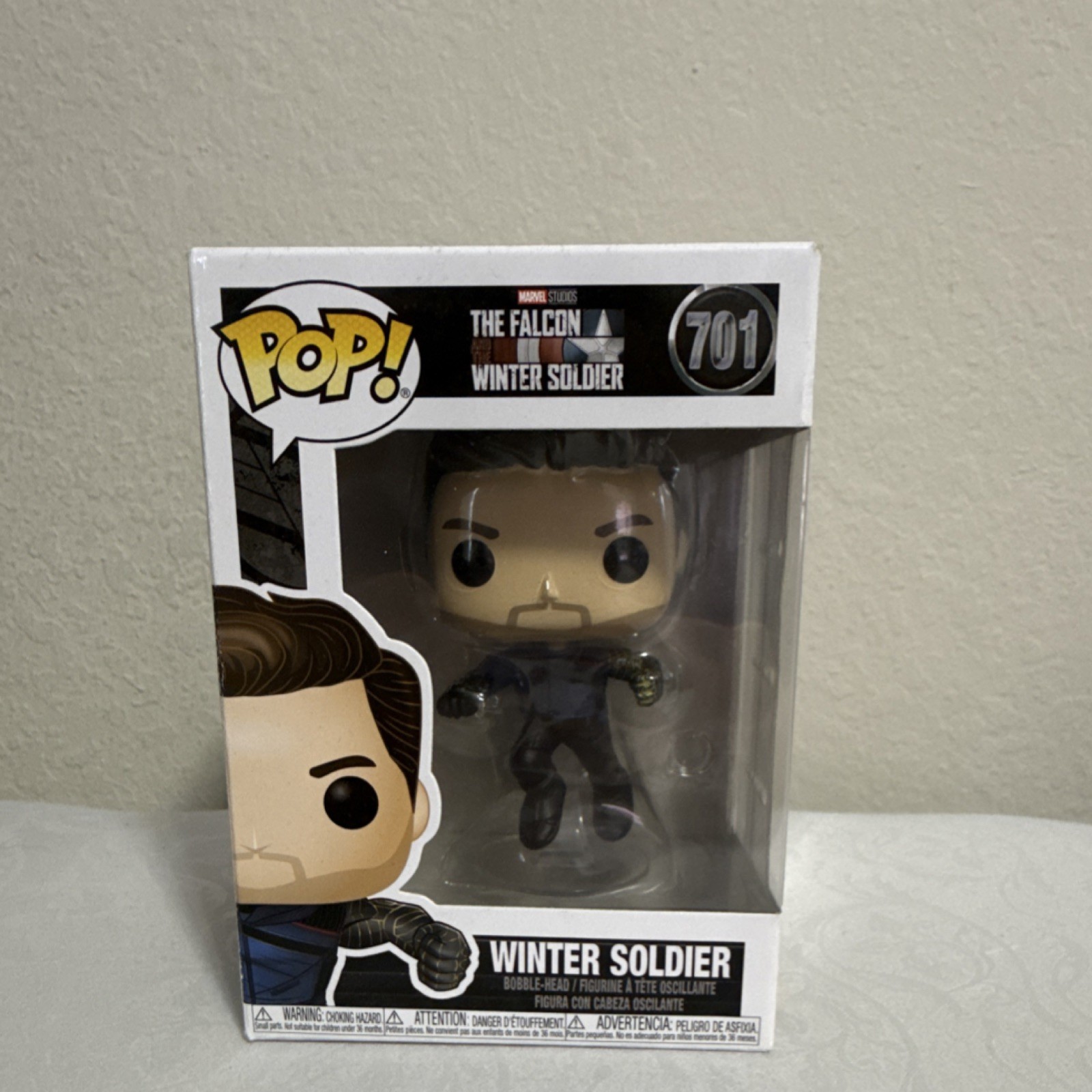 Funko Pop! Vinyl Marvel Winter Soldier #701 Bobblehead Figur