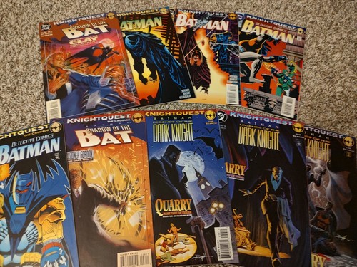 Batman Knightquest The Crusade Complete Series 25 Issues DC 1993-1994 - Picture 3 of 3