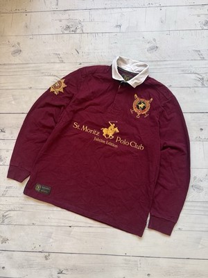 Ralph Lauren St. Moritz Polo World Cup On Snow Rugby Shirt Jubilee