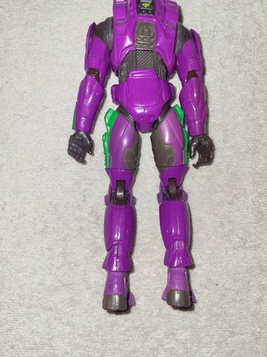 Halo 2 Purple Spartan Limited Edition Exclusive Action Figure Joyride Complete - Bild 6 von 9