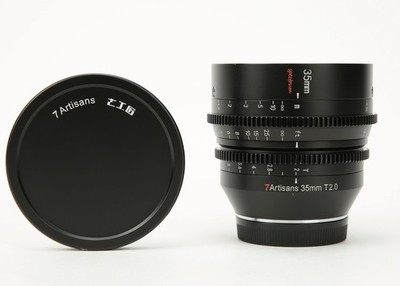 7Artisans 35mm T2.0 Spectrum Cine Objektiv Sony E-Mount Prime / Vollformat - LESEN