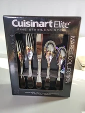 Cuisinart 20pc Stainless Steel Maree Silverware Set