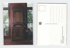 Vintage Postcard Polyphon Musical Box Interior Salcombe Devon c1991
