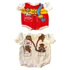 Vintage Cabbage Patch Kid Clothing - Fireman And Veterinarian Rompers