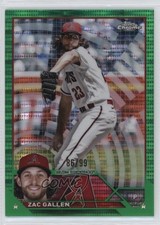 2023 Topps Chrome Green Sonar Refractor 86/99 Zac Gallen #49 0d08