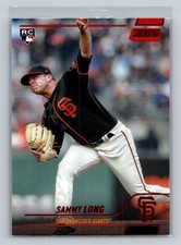 Sammy Long 2022 Stadium Club Red Foil RC Rookie #78 San Francisco Giants