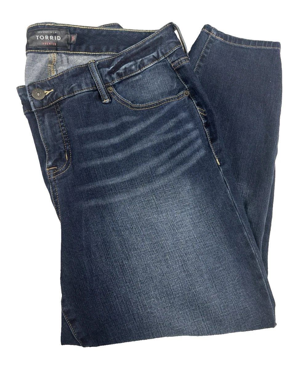 Jean Skinny Torrid Taille 18R – Bleu Vieilli – Neuf Sans étiquette – Femme Plus Size