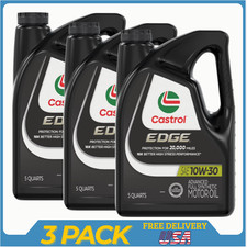 3 Pack Castrol EDGE Euro 5W-40 A3/B4 Synthetic Motor Oil 5 Qt Jugs 22.62 per gallon