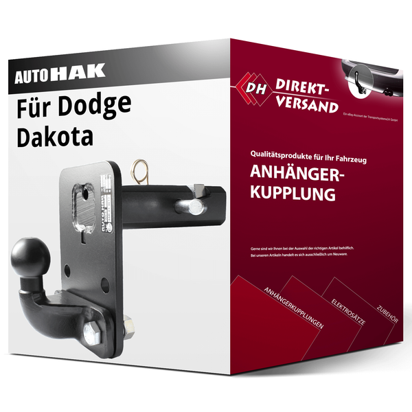 für Dodge Dakota (Auto Hak) AnhäNgerkupplung Starr-image