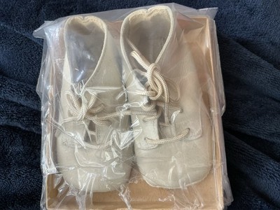 Vintage Baby s First Shoes, Still In Package, 3  Of Adorableness!