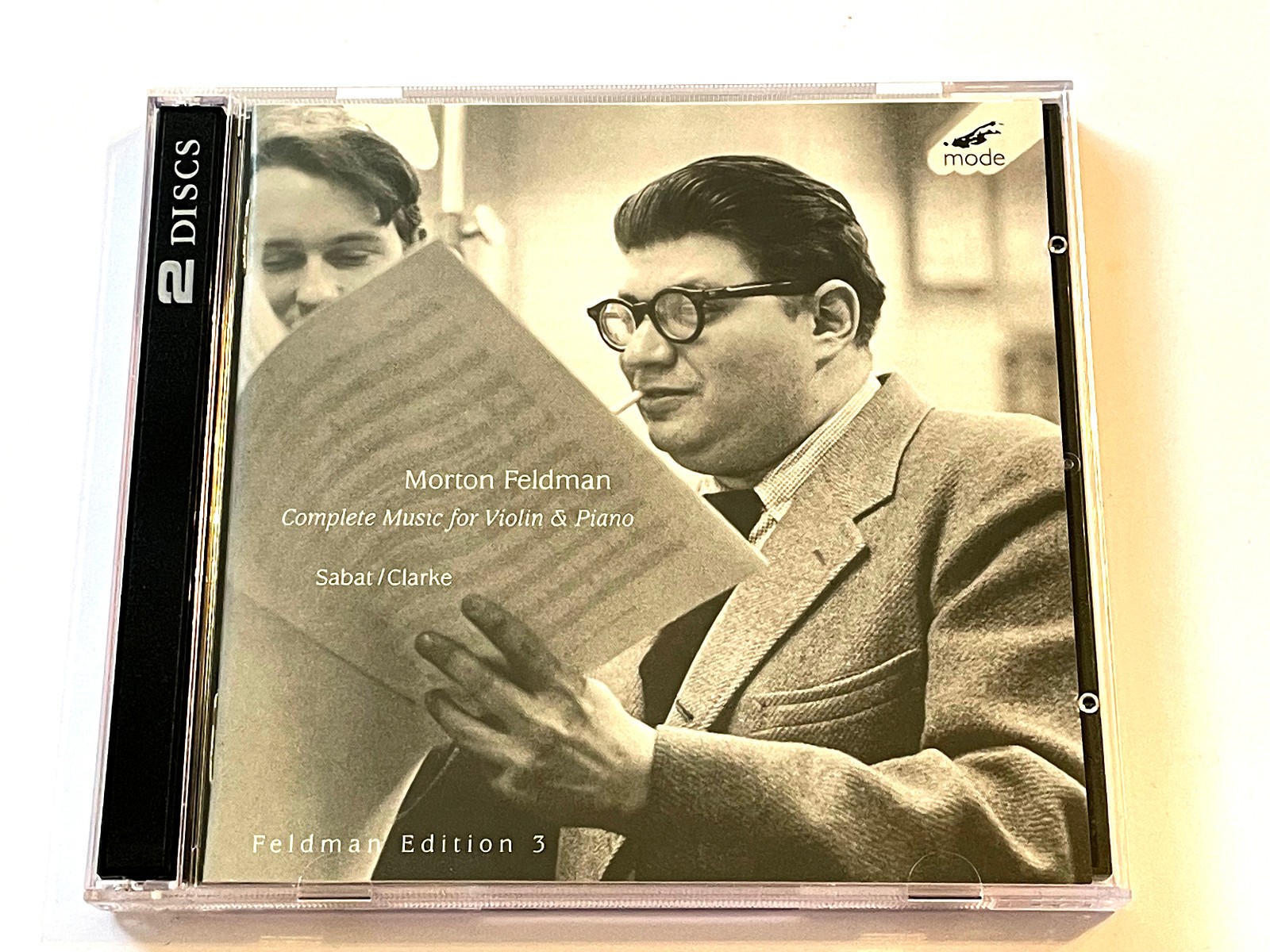 Morton Feldman - Complete Music for Violin & Piano (2 x CD, 2000)