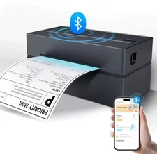 Thermal Label Printer Portable NO INK REQUIRED 300DPI 4x6 for Small Business