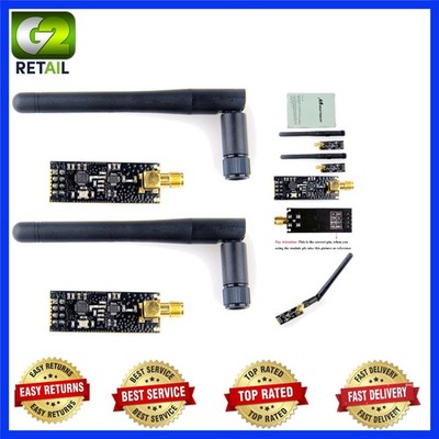 Enhance Wireless Projects with 2pcs nRF24L01+ with PA and LNA - 2.4GHz RF Module