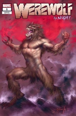 WEREWOLF BY NIGHT #1 LUCIO PARRILLO Exclusive Trade Dress Variant Marvel Comics