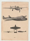 Imperial RAF de Havilland Vampire F.B. Mk 5 Jet Recognition Card China Cold War