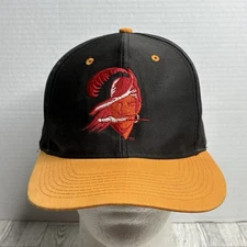 Vintage 90’s Logo 7 Tampa Bay Buccaneers old logo snapback hat black/orange NFL