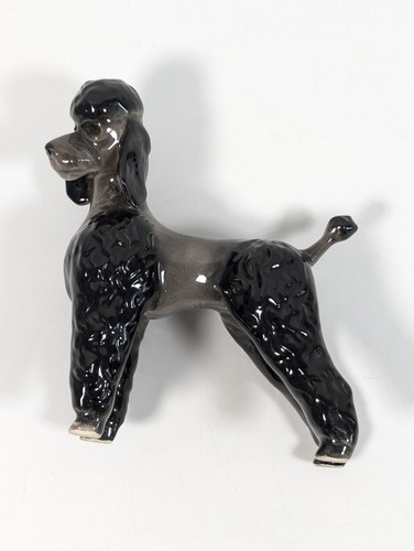 Vintage 50's Cortendorf Ceramic Dog Figure King Poodle Made In West Germany - Picture 14 of 19
