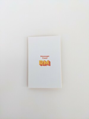 BTS Butter メッセージ RM ナムジュン s-l400.jpg
