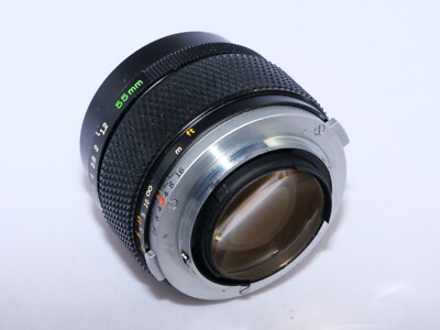 Olympus G. Zuiko Auto-S 55mm f1.2 FAST OM Normal Lens. Caps