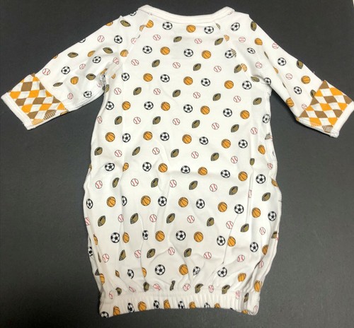 Stephan Baby Infant Gown Snapshirt 100% Cotton Many Styles Preemie 4-6 Lbs.. - Picture 6 of 20