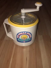 Donvier Chillfast Ice Cream Maker with Yellow Rim - no box