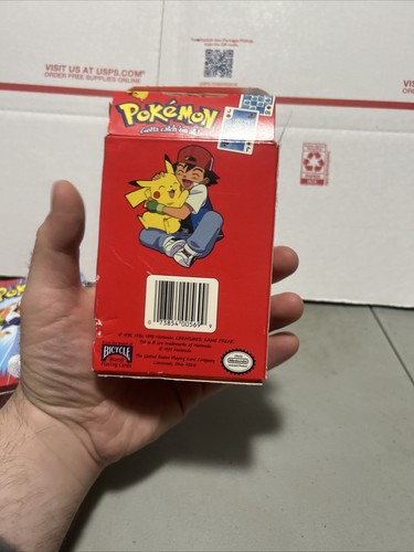 Vintage 1999 Nintendo POKEMON Playing Cards Collector Tin 54 Full Deck W/ Jokers - Picture 14 of 16
