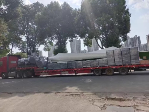 300KW Horizontal Windkraftanlage 220V 380V 600V 3Blätter Windräder Windgenerator - Bild 6 von 15