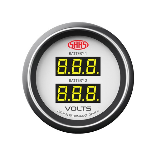 MQ 2015 Onwards Triton Dual Pillar Pod w/ White Diesel Boost & Dual Volts Gauge - Picture 9 of 12