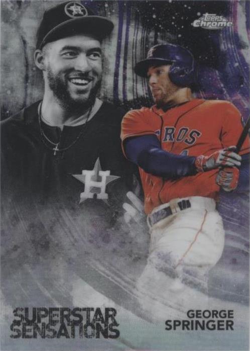 2018 Topps Chrome - George Springer #SS-3 - 1 of 1