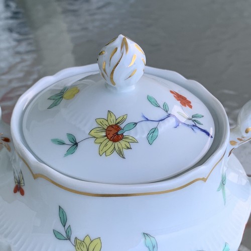 Azúcar cubierto HAVILAND SHALIMAR Limoges Francia 4 5/8" - Imagen 3 de 12