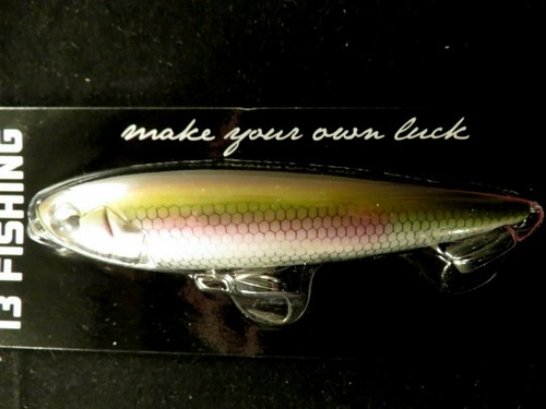 13 Fishing Dual Pitch Pencil Walking Bait 108 E-DP108-ES Epic Shad 4-1/2" 2/3** - Picture 5 of 7