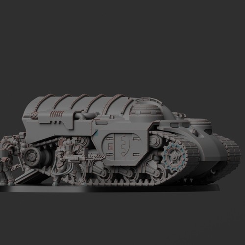 Succor Armored Personnel Battle Carrier - Imperial Tank of the Auxillia Guard - Picture 4 of 5