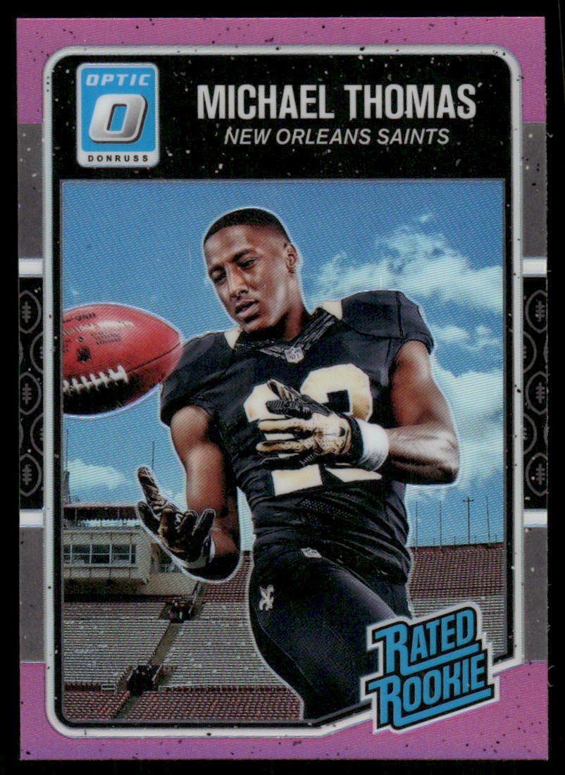 2016 Donruss Optic #186 Michael Thomas Pink