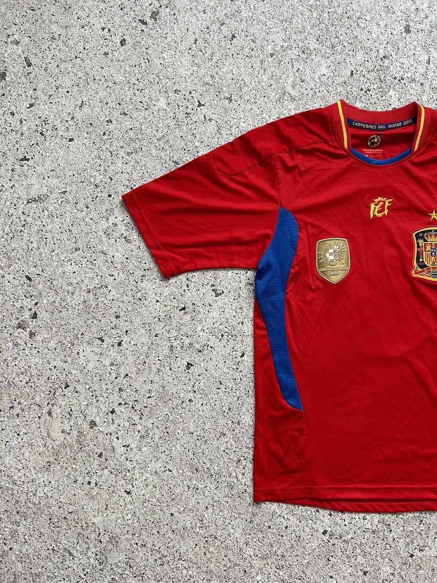 Camiseta del triunfo de España en el Mundial Sudáfrica en Amazon
