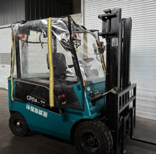 Clear Cab Enclosure Cover For Toyota Core Electric Forklift 8FBCU25 5000lbs