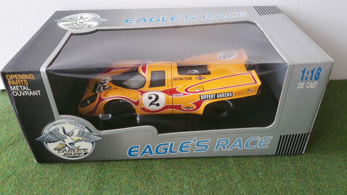 Porsche 917 K #2 Kyalami 1970 – Norev 1/18 – Jaune – Collection Circuit