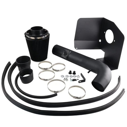 Sistema de admisión de aire frío negro protector térmico para Chevy GMC 4,8 L 5,3 L 6,0 L V8 09-13 - Imagen 2 de 10