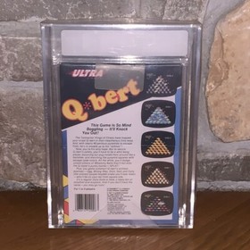Brand New NES Q*Bert Qbert 1989 Factory Sealed H-Seam VGA Graded 75 Ex+/NM Game