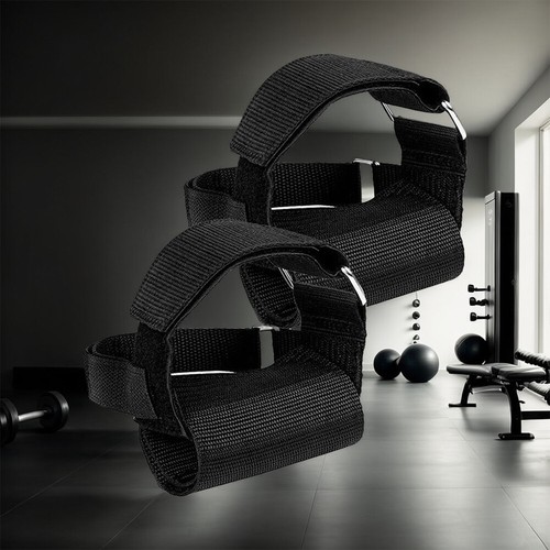 Dumbbell Ankle Strap Feet Dumbbell Attachment for Fitness Workout (Black) AU - Picture 7 of 12