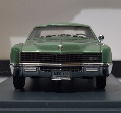 Cadillac Eldorado Coupe 1967 Green Met 1:43 Neo 44105