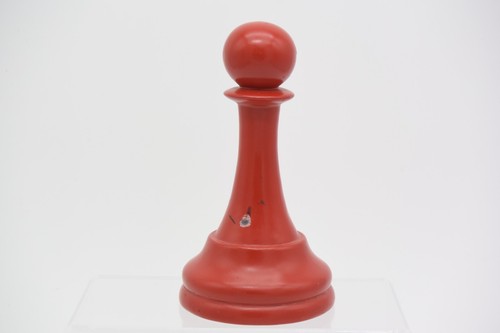 Rare Large Chess Bookend -Twilight Saga-Breaking Dawn-Red Pawn 7" Heavy - Picture 2 of 3