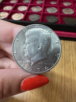 Moneta Commemorativa USA Mezzo Dollaro JFK Kennedy Con Cane Chihuahua Colorata, Non Circolata - Foto 4