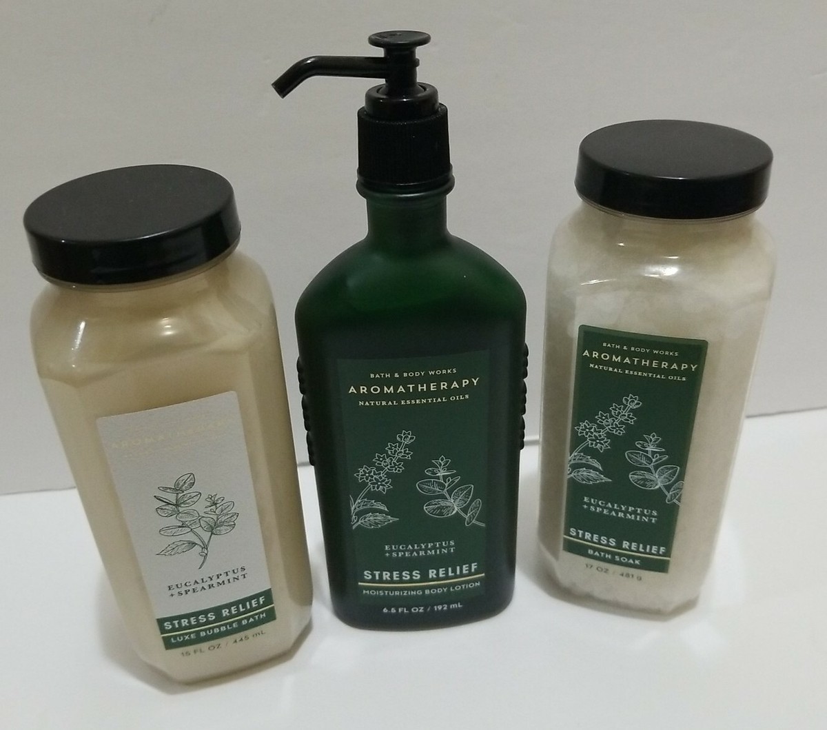 リラクゼーショングッズ BATH&BODYWORKS (3set) Bath & Body Works Aromatherapy Eucalyptus Spearmint Ultra