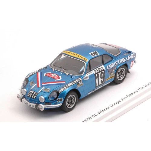 Modellini statici auto da corsa Rally scala 1:9