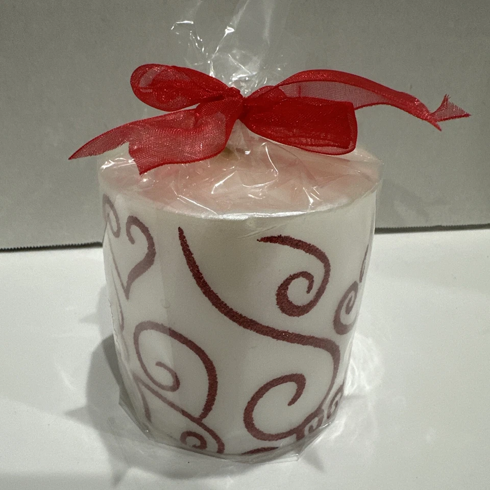 Langley Empire Candle Co. Vela de San Valentín 3x3 Brillo Pilar Foto 2 de 2