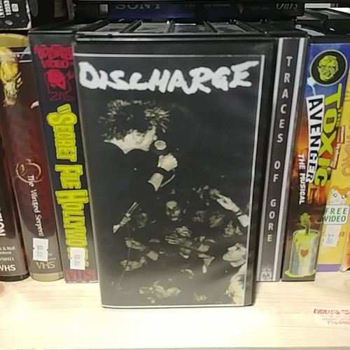 Discharge Live VHS Hardcore Punk Rock D Beat Concert - Bild 1 von 3